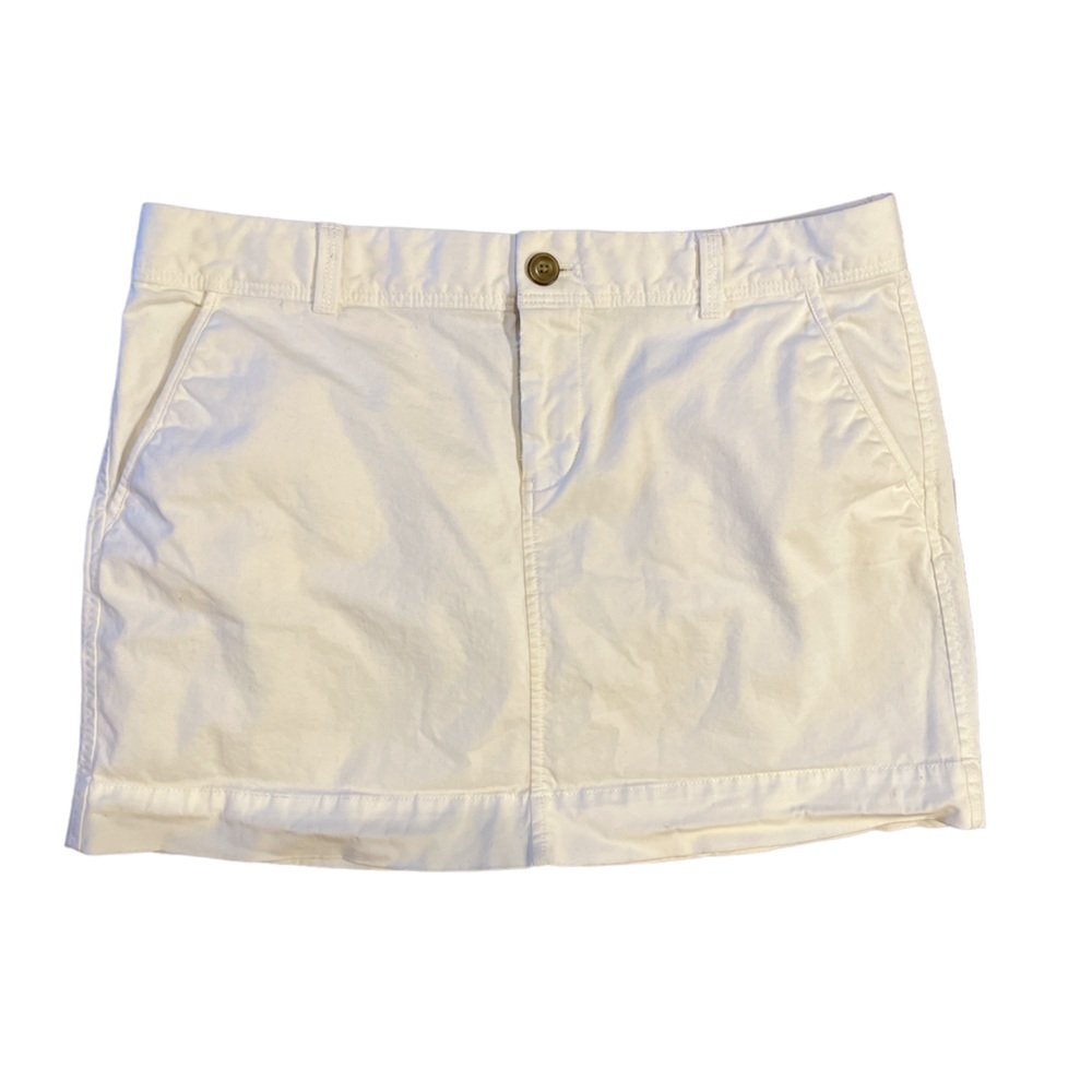 Old Navy White Mini Skirt Size 8